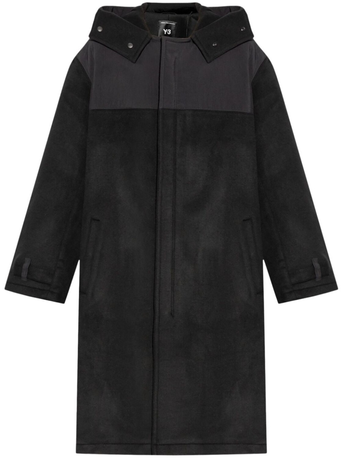 Y-3 плащ с капюшоном, черный
Y-3 плащ с капюшоном, черный