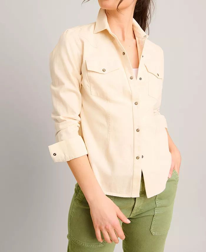 Женская джинсовая рубашка Ecru Dolly UNTUCKit, белый
Женская джинсовая рубашка Ecru Dolly UNTUCKit, белый