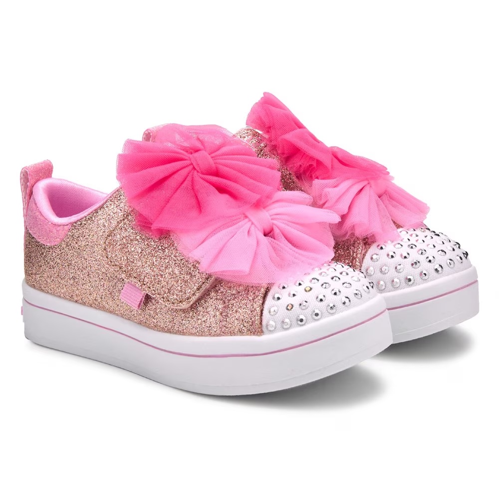 Детские кроссовки с подсветкой Twinkle Sparks для малышей/маленьких детей Skechers, rose gold/pink
Детские кроссовки с подсветкой Twinkle Sparks для малышей/маленьких детей Skechers, rose gold/pink