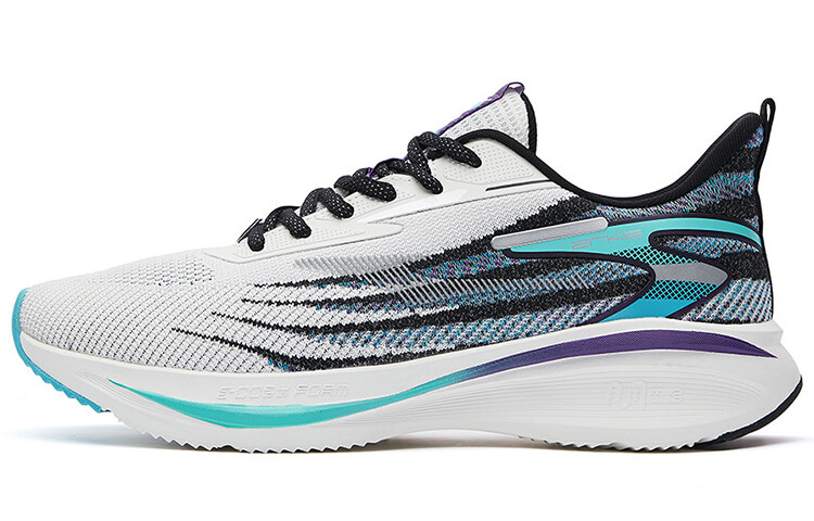 Кроссовки мужские с низким верхом Oak Bud белый/игровые фиолетовый Erke 
Кроссовки мужские с низким верхом Oak Bud белый/игровые фиолетовый Erke