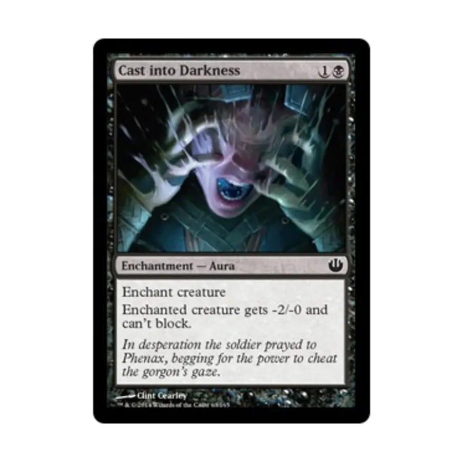 CCG Брошенный во тьму (С), MTG - Journey into Nyx 
CCG Брошенный во тьму (С), MTG - Journey into Nyx