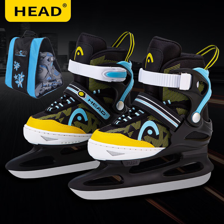 HEAD Регулируемые коньки для фигурного катания для детей и взрослых, теплые W20 Black Blue Yellow + сумка, размер M (31-36)
HEAD Регулируемые коньки для фигурного катания для детей и взрослых, теплые W20 Black Blue Yellow + сумка, размер M (31-36)