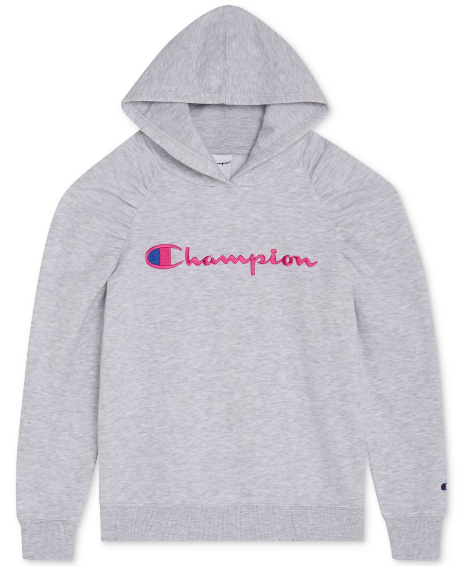 Толстовка с капюшоном для девочек постарше Champion, Gray Heather
Толстовка с капюшоном для девочек постарше Champion, Gray Heather