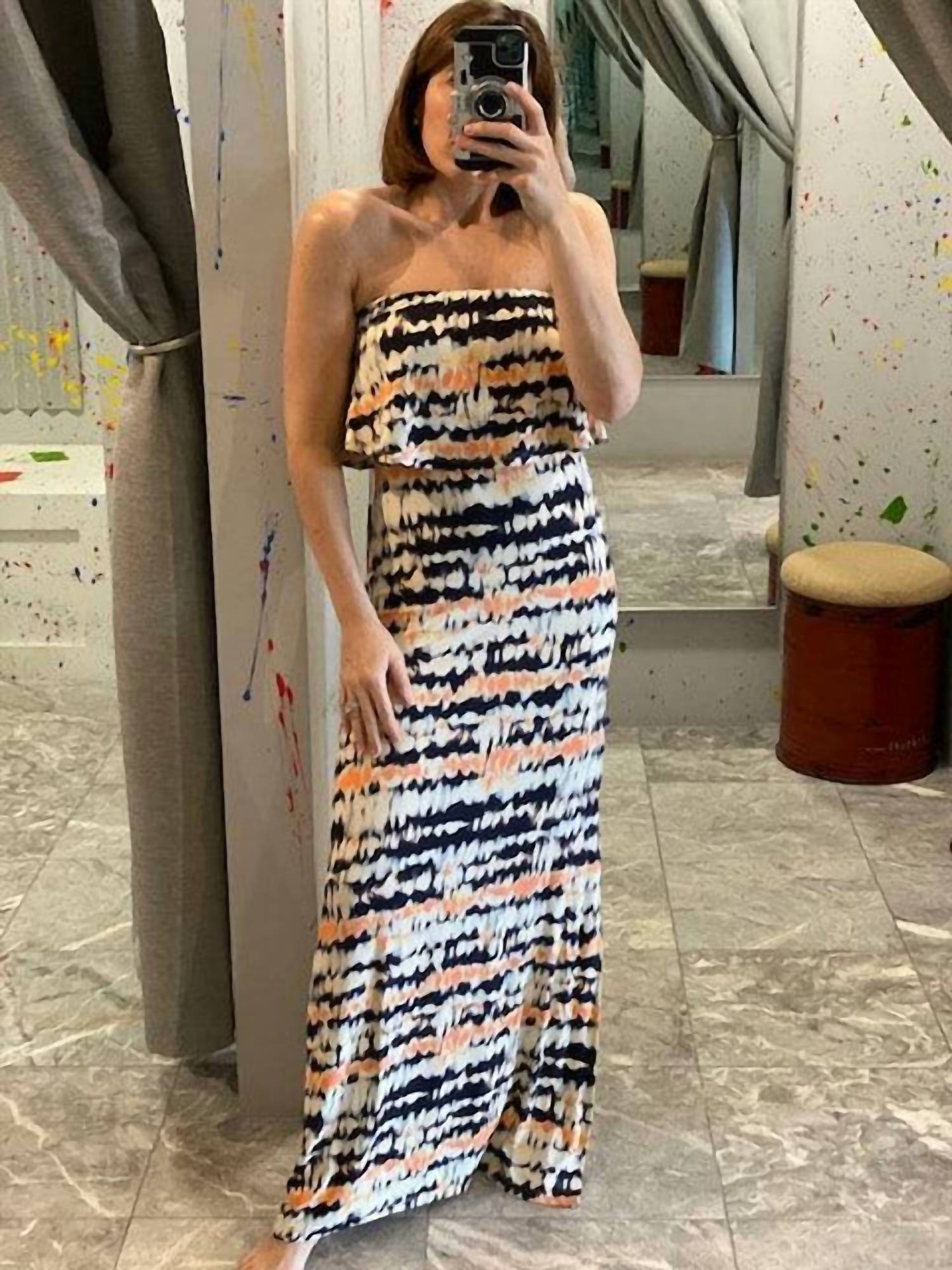 Tart Collections Платье макси Abby оранжево-черного цвета
Tart Collections Платье макси Abby оранжево-черного цвета