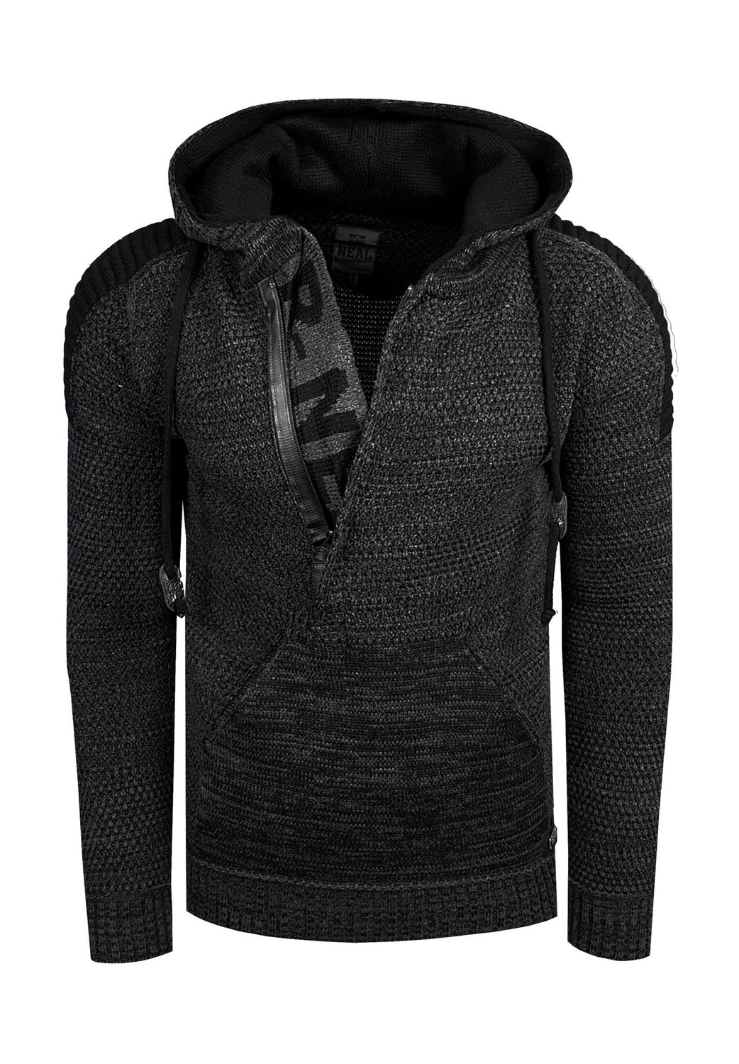 Трикотажная толстовка с практичной молнией RUSTY NEAL, антрацит
Трикотажная толстовка с практичной молнией RUSTY NEAL, антрацит