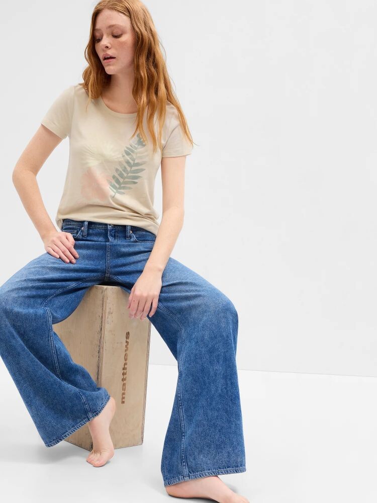 Футболка с принтом Gap, бежевый
Футболка с принтом Gap, бежевый