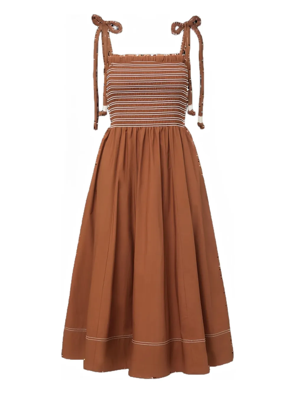 Платье из хлопка Kaela Veronica Beard, коричневый
Платье из хлопка Kaela Veronica Beard, коричневый