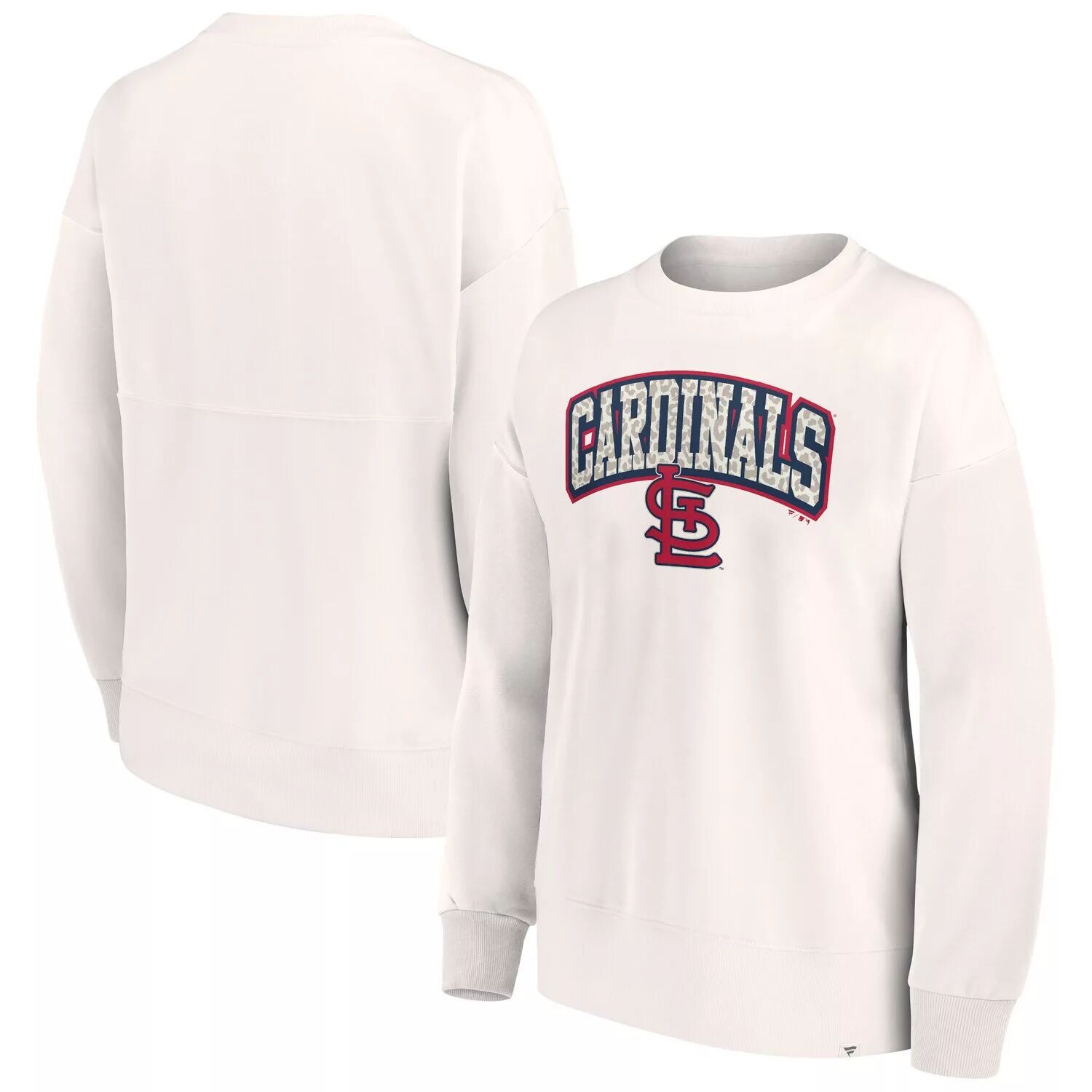 Женский пуловер с леопардовым принтом Fanatics кремового цвета St. Louis Cardinals Fanatics, Бежевый, Женский пуловер с леопардовым принтом Fanatics кремового цвета St. Louis Cardinals Fanatics
Женский пуловер с леопардовым принтом Fanatics кремового цвета St. Louis Cardinals Fanatics, Бежевый, Женский пуловер с леопардовым принтом Fanatics кремового цвета St. Louis Cardinals Fanatics