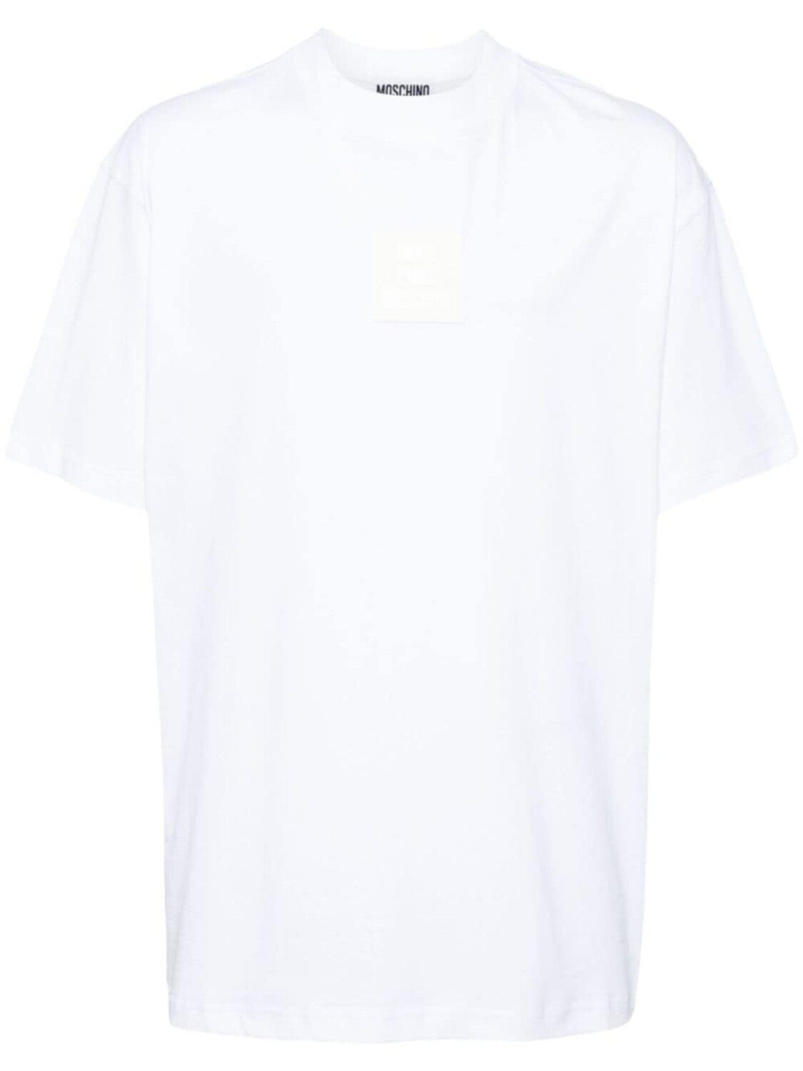 Moschino футболка из хлопка с нашивкой-логотипом, белый
Moschino футболка из хлопка с нашивкой-логотипом, белый