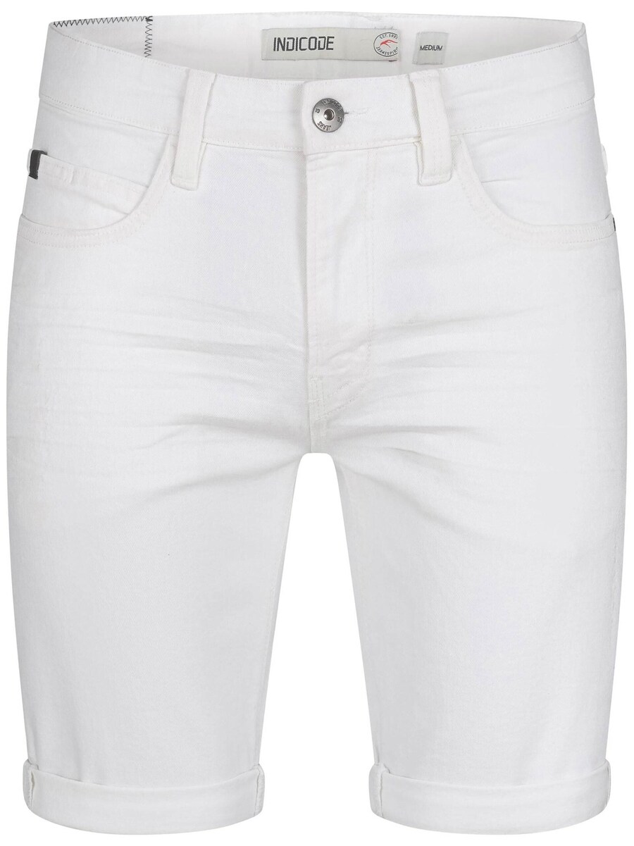 Обычные джинсы INDICODE, белый 
Обычные джинсы INDICODE, белый