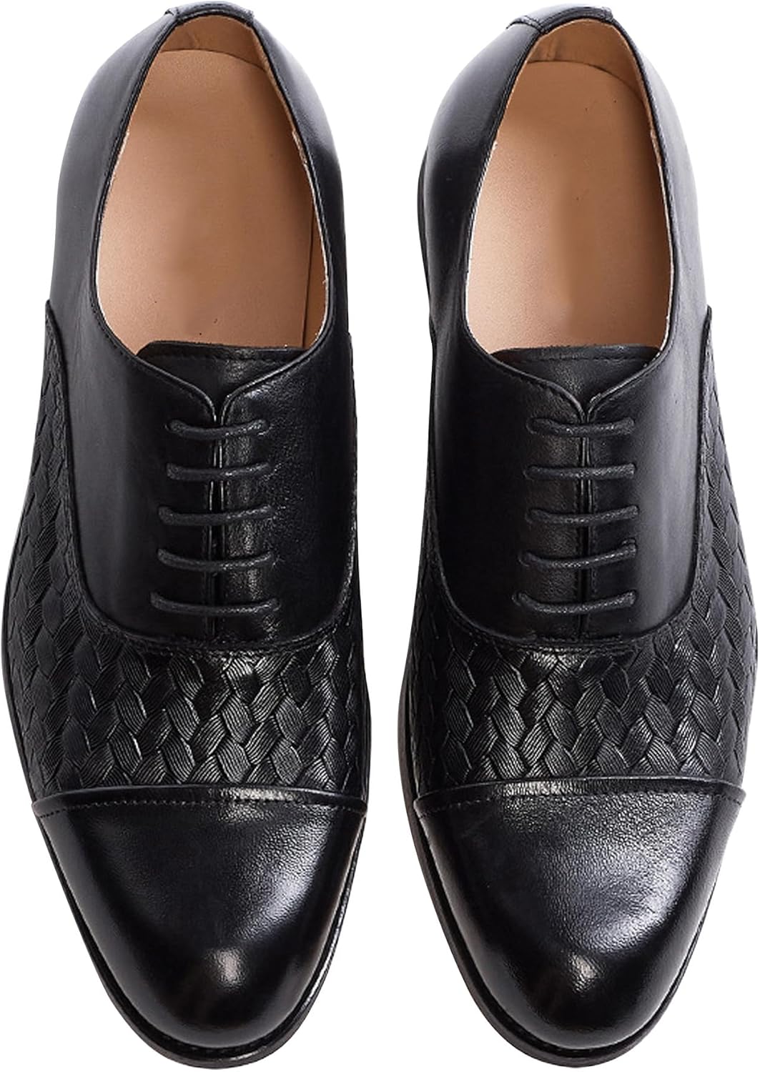 Мужские классические туфли Оксфорды из натуральной кожи с носком, переплетенной текстурой, современные дерби, модные туфли для выпускного, свадьбы, бизнеса и повседневного ношения, туфли под костюм и смокинг для мужчин Santimon, черный
Мужские классические туфли Оксфорды из натуральной кожи с носком, переплетенной текстурой, современные дерби, модные туфли для выпускного, свадьбы, бизнеса и повседневного ношения, туфли под костюм и смокинг для мужчин Santimon, черный