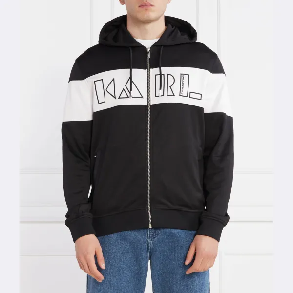 Толстовка стандартного кроя Karl Lagerfeld, черный
Толстовка стандартного кроя Karl Lagerfeld, черный