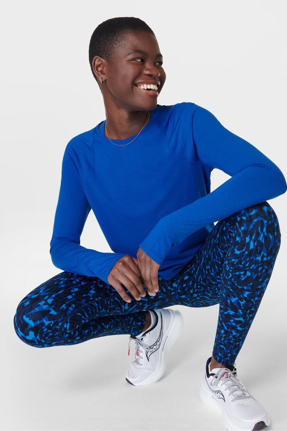 Блузка с воздушными рукавами Sweaty Betty, синий
Блузка с воздушными рукавами Sweaty Betty, синий