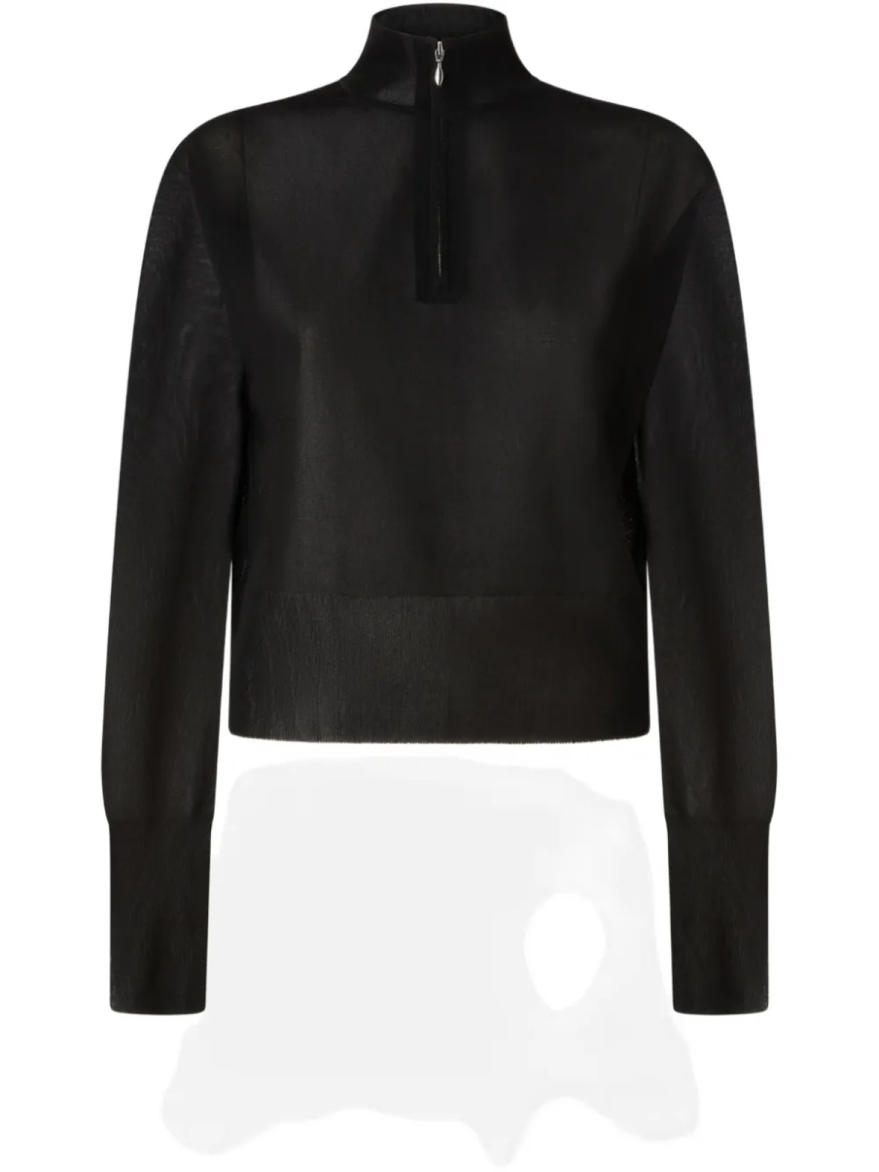 Блузка с застежкой-молнией на половину длины от Патрика Макдауэлла PINKO, черный
Блузка с застежкой-молнией на половину длины от Патрика Макдауэлла PINKO, черный