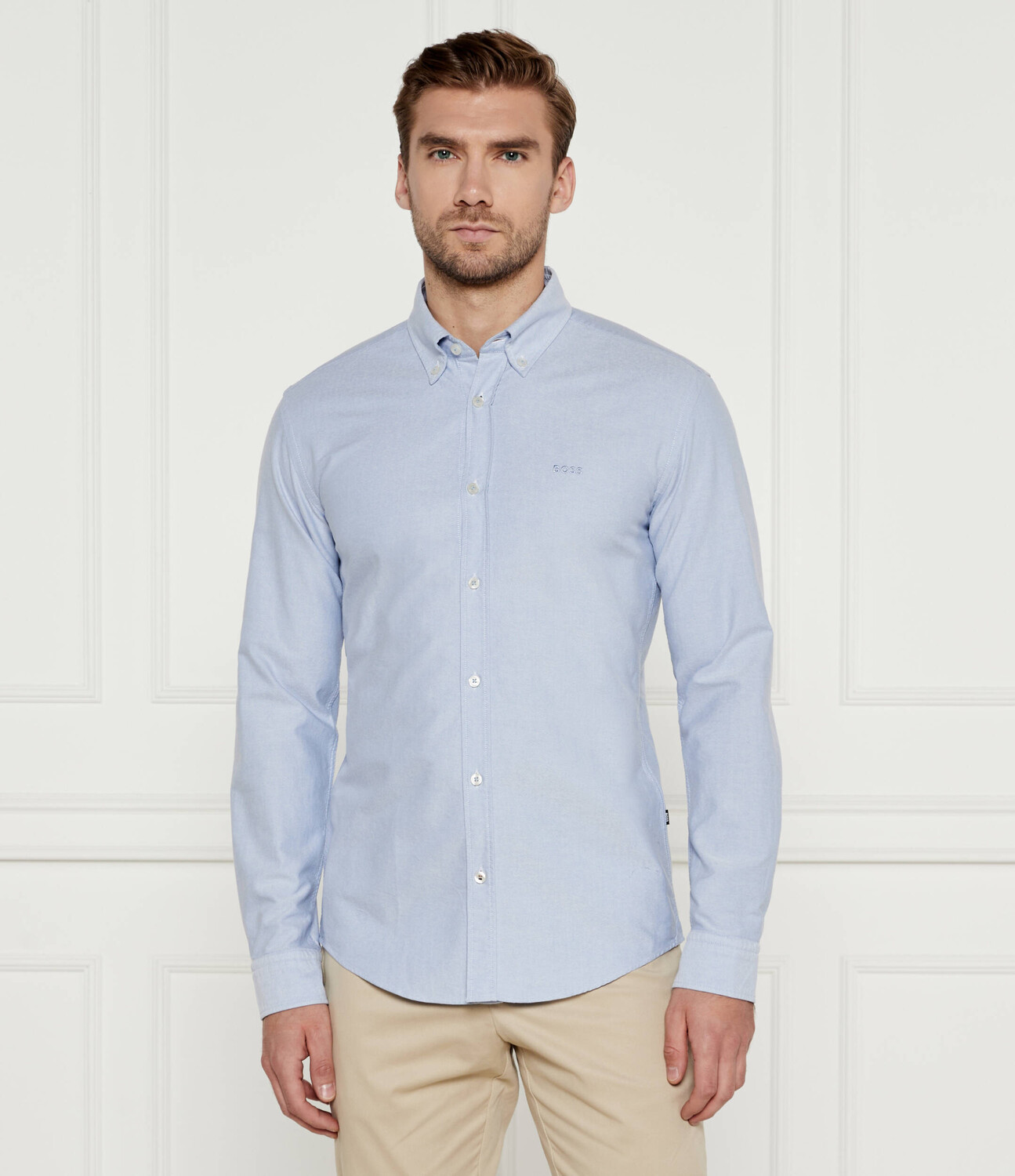 Рубашка BOSS BLACK H-ROAN Slim Fit, небесно-голубой
Рубашка BOSS BLACK H-ROAN Slim Fit, небесно-голубой