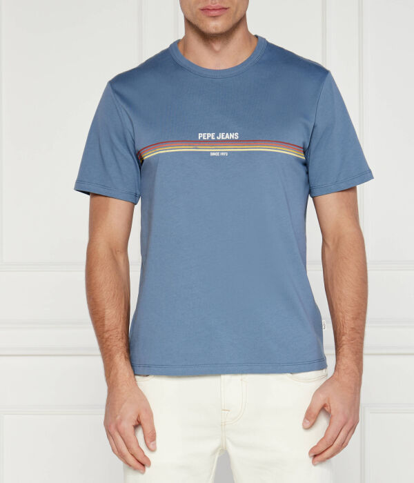 Футболка мужская Pepe Jeans London с полосками, синий
Футболка мужская Pepe Jeans London с полосками, синий