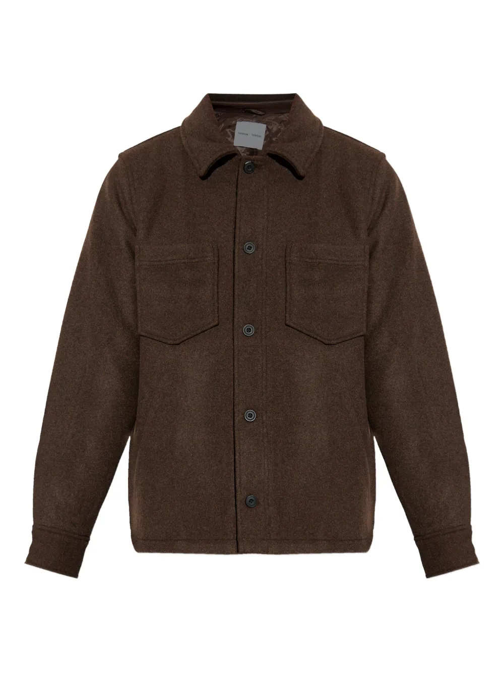 Удлиненная рубашка-куртка Samsoe Samsoe, коричневый
Удлиненная рубашка-куртка Samsoe Samsoe, коричневый