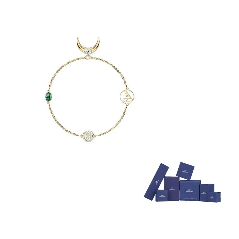 Браслеты из искусственного хрусталя для женщин с золотым покрытием Swarovski, золотой Plated
Браслеты из искусственного хрусталя для женщин с золотым покрытием Swarovski, золотой Plated