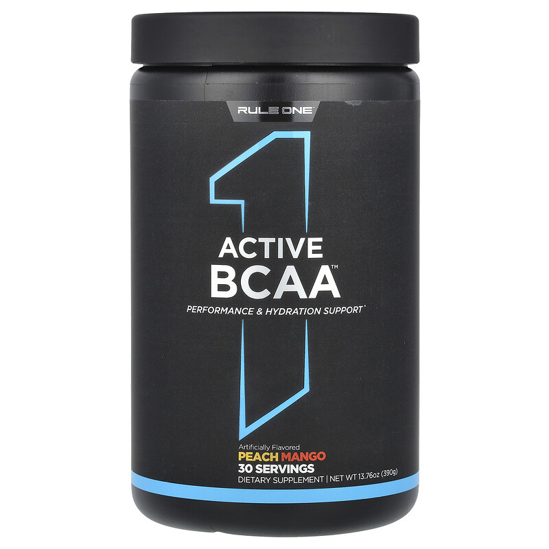 Rule One Proteins, Active BCAA, со вкусом персика и манго, 390 г (13,76 унции)
Rule One Proteins, Active BCAA, со вкусом персика и манго, 390 г (13,76 унции)