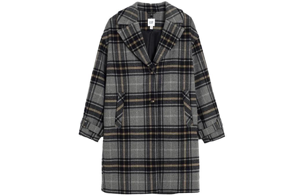 Пальто женское серое в клетку Gap, Серый, Пальто женское серое в клетку Gap
Пальто женское серое в клетку Gap, Серый, Пальто женское серое в клетку Gap
