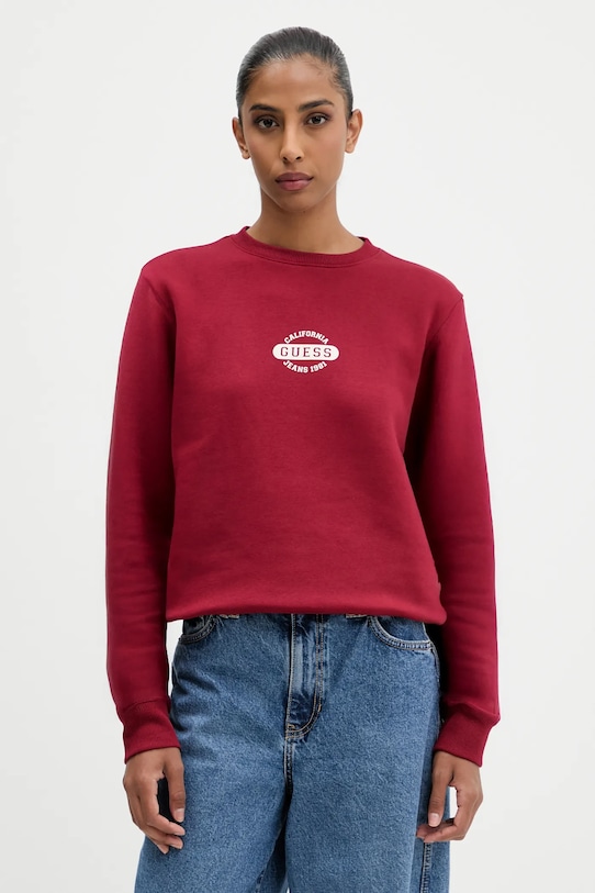 Толстовка Guess Jeans, бордовый
Толстовка Guess Jeans, бордовый