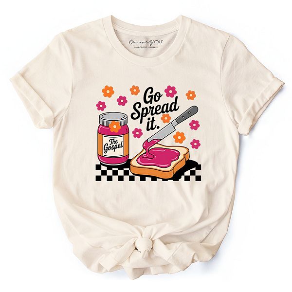 Футболка Christian с принтом Go spread it Ornamentallyyou, Natural
Футболка Christian с принтом Go spread it Ornamentallyyou, Natural