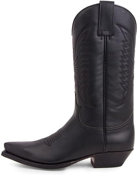 Мужские сапоги ZZQTBCDKY Western с классической вышивкой в ковбойском стиле, ретро, с противоскользящей подошвой, заостренным носком, массивным каблуком и средним голенищем, сапоги без застежки, черный
Мужские сапоги ZZQTBCDKY Western с классической вышивкой в ковбойском стиле, ретро, с противоскользящей подошвой, заостренным носком, массивным каблуком и средним голенищем, сапоги без застежки, черный