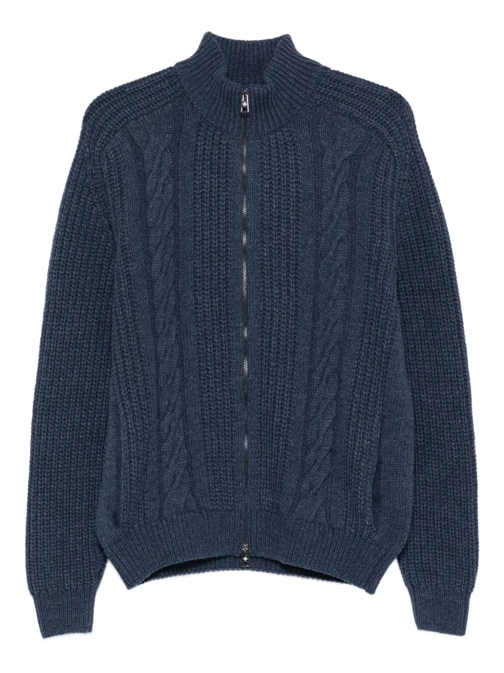 Кардиган фактурной вязки на молнии TAGLIATORE, синий
Кардиган фактурной вязки на молнии TAGLIATORE, синий