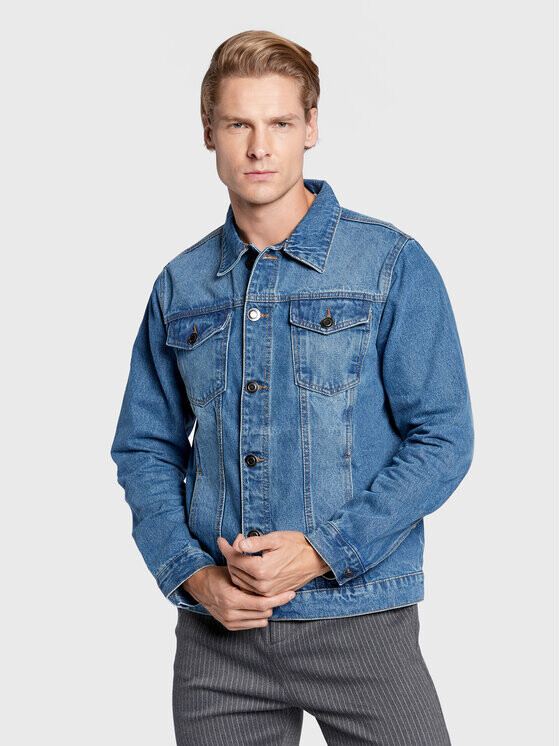 Джинсовая куртка стандартного кроя Brave Soul, синий
Джинсовая куртка стандартного кроя Brave Soul, синий