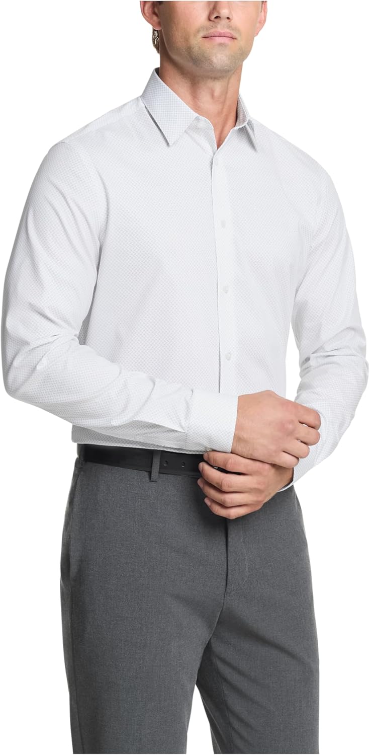 Мужская рубашка Calvin Klein, классический крой, не требует глажки, с принтом, Grey
Мужская рубашка Calvin Klein, классический крой, не требует глажки, с принтом, Grey