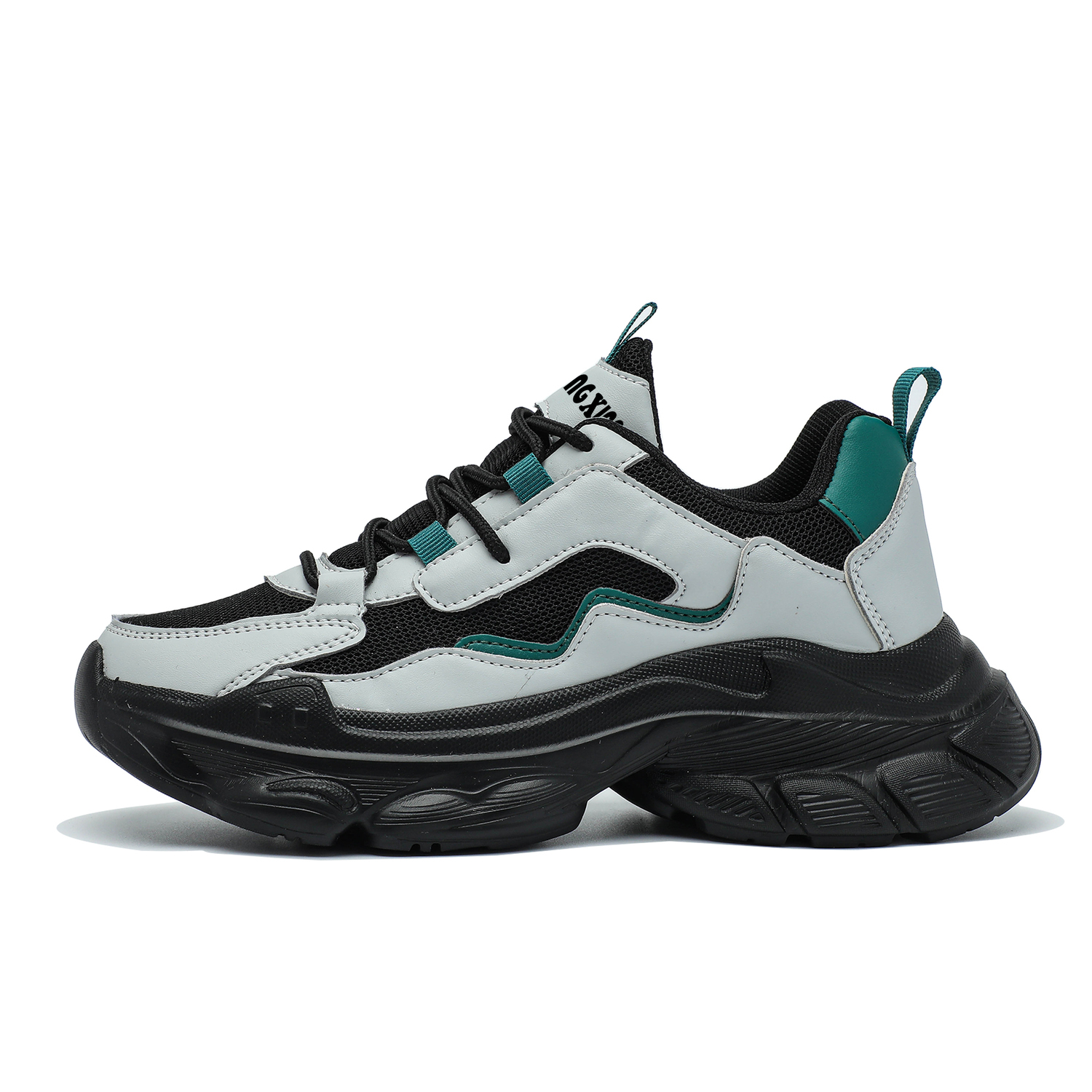 Singing Дышащие легкие кроссовки на платформе с эффектом увеличения роста унисекс черно-серо-зеленые, цвет Black Gray Green
Singing Дышащие легкие кроссовки на платформе с эффектом увеличения роста унисекс черно-серо-зеленые, цвет Black Gray Green