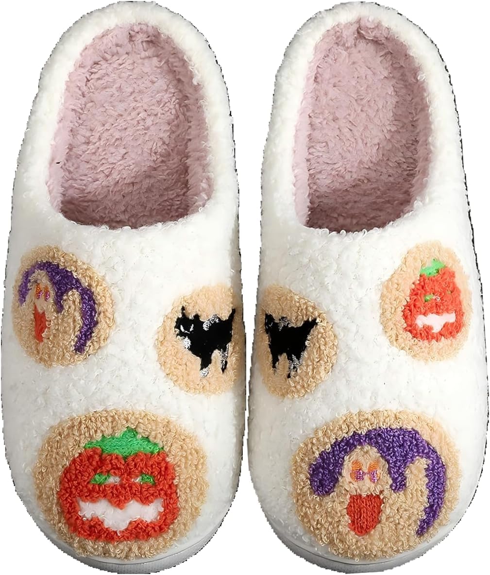 Женские и мужские домашние тапочки с эффектом памяти, мягкие, без шнурков, противоскользящие, пушистые, для дома и улицы Edobao, Halloween Cookies Three
Женские и мужские домашние тапочки с эффектом памяти, мягкие, без шнурков, противоскользящие, пушистые, для дома и улицы Edobao, Halloween Cookies Three