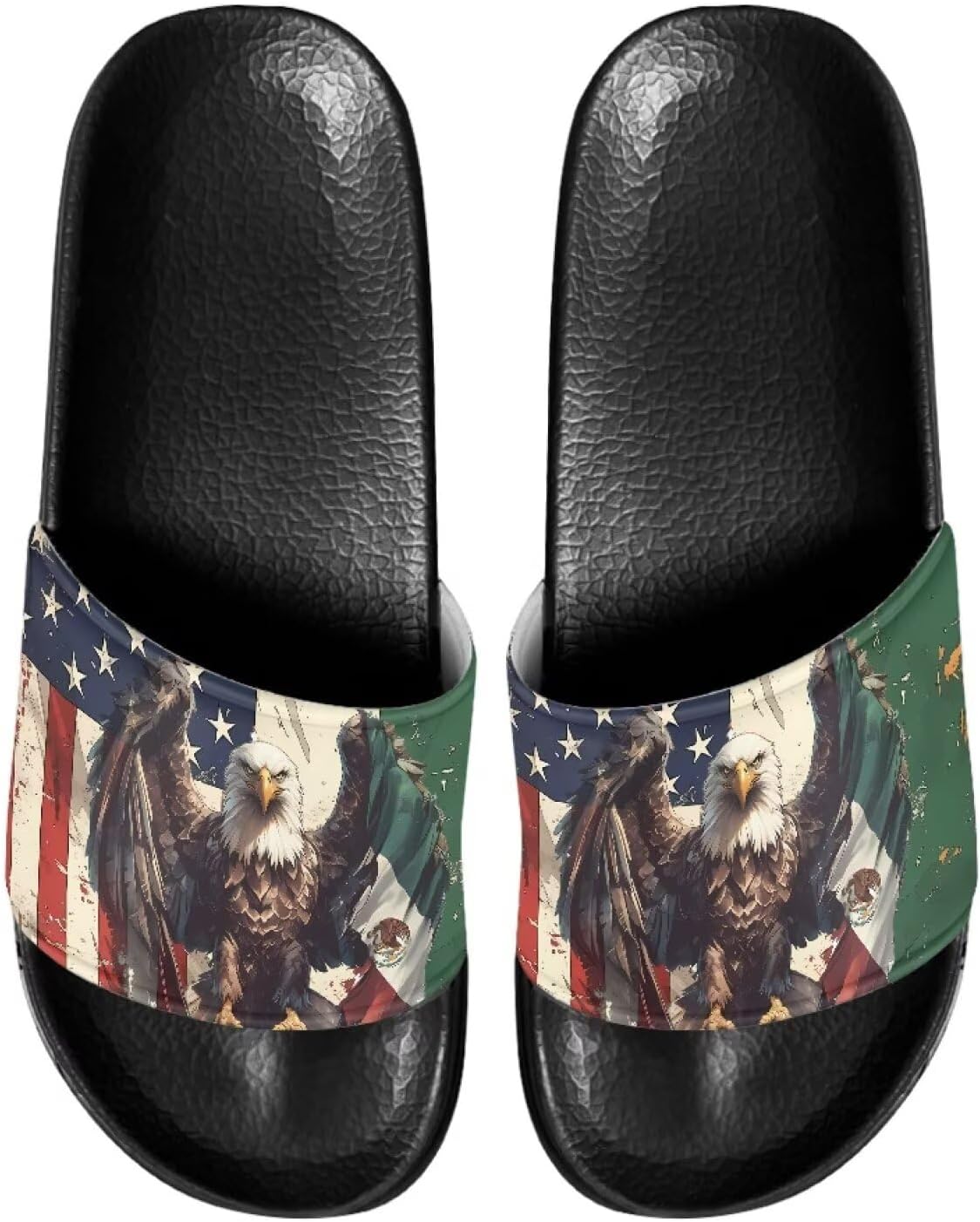 Спортивные сандалии с открытым носком Psesaysky, American Flag Eagle Mexican Flag
Спортивные сандалии с открытым носком Psesaysky, American Flag Eagle Mexican Flag