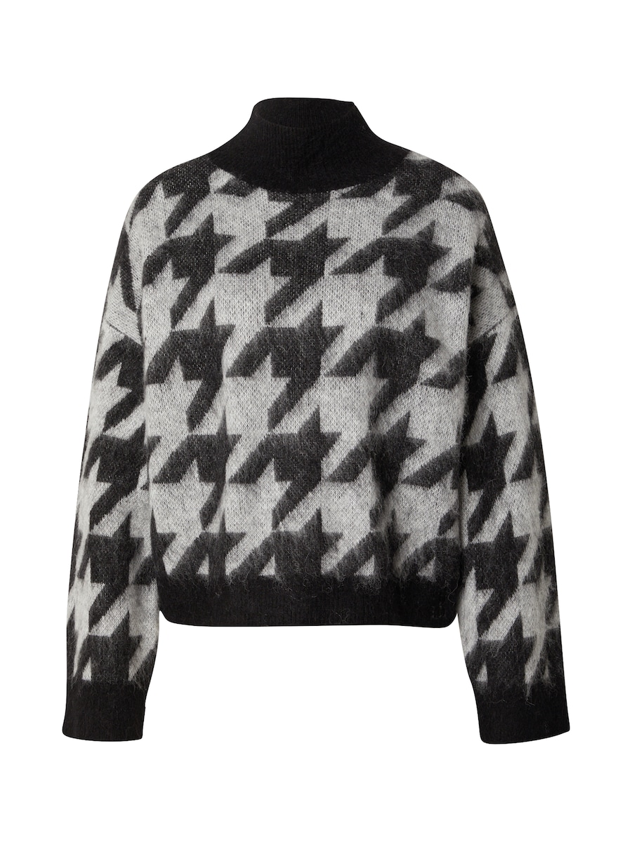 Свитер HUGO Swan, светло-серый/черный
Свитер HUGO Swan, светло-серый/черный