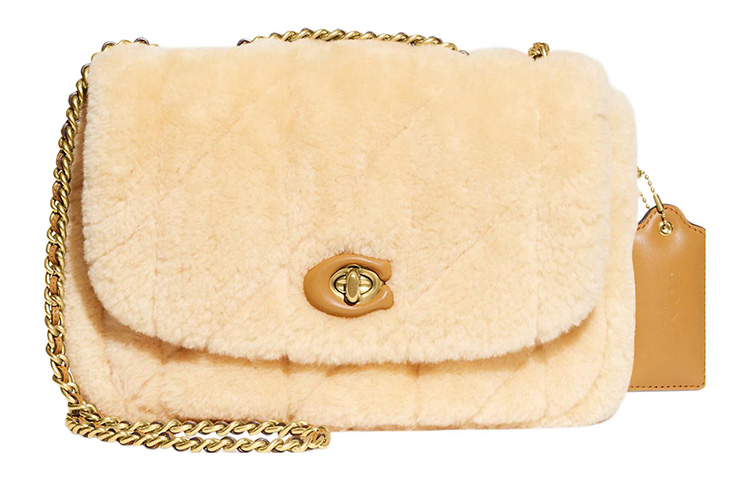 COACH Плед из овчины плюш с гладкой кожей портативная сумка кроссбоди, сумка через плечо женская ecru
COACH Плед из овчины плюш с гладкой кожей портативная сумка кроссбоди, сумка через плечо женская ecru