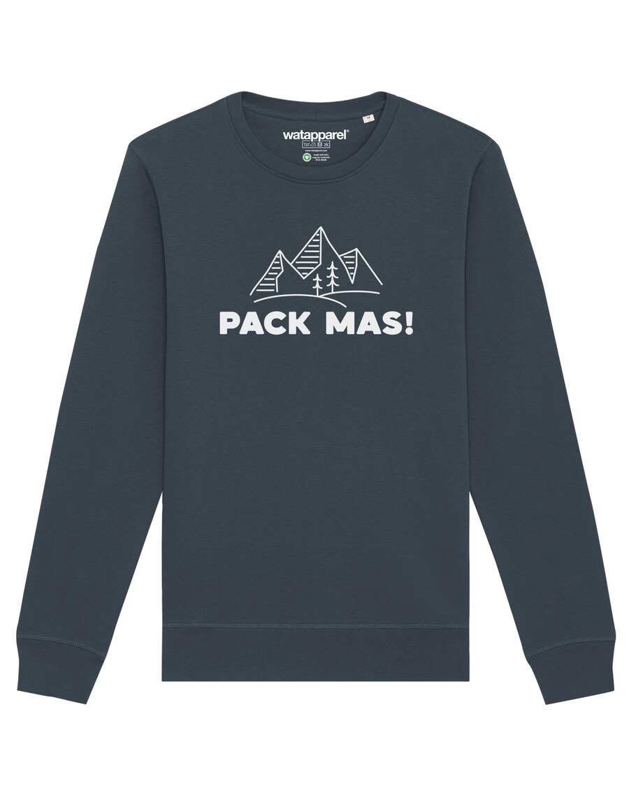 Свитер Watapparel Sweatshirt Pack mas!, антрацит 
Свитер Watapparel Sweatshirt Pack mas!, антрацит