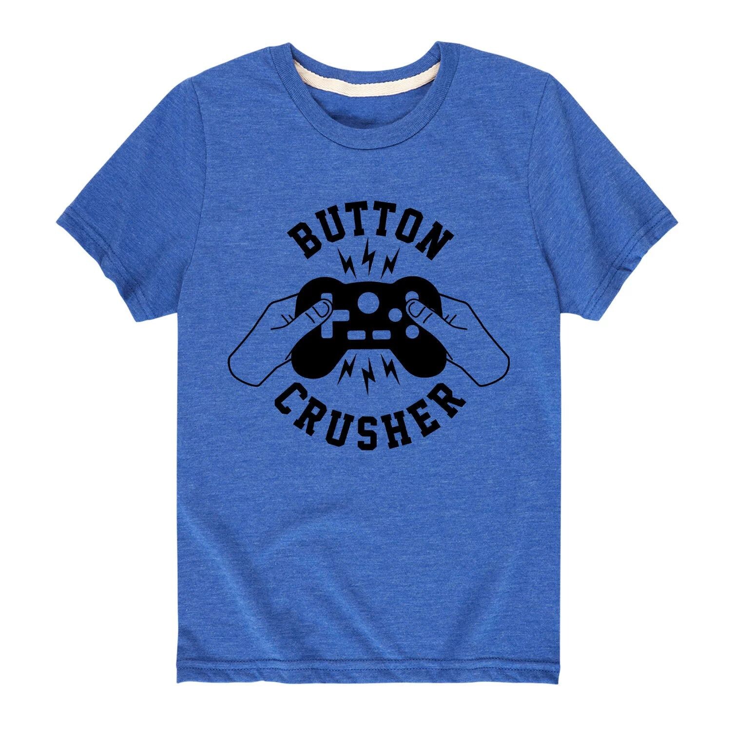 Футболка с рисунком Button Crusher для мальчиков 8–20 лет Licensed Character, синий
Футболка с рисунком Button Crusher для мальчиков 8–20 лет Licensed Character, синий