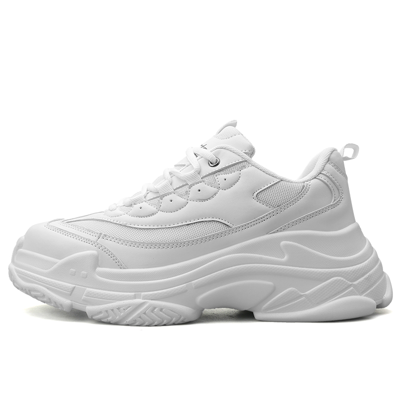 Мужские повседневные низкие туфли с амортизацией, износостойкие, дышащие, легкие, увеличивающие рост Boogie Bear, White 
Мужские повседневные низкие туфли с амортизацией, износостойкие, дышащие, легкие, увеличивающие рост Boogie Bear, White