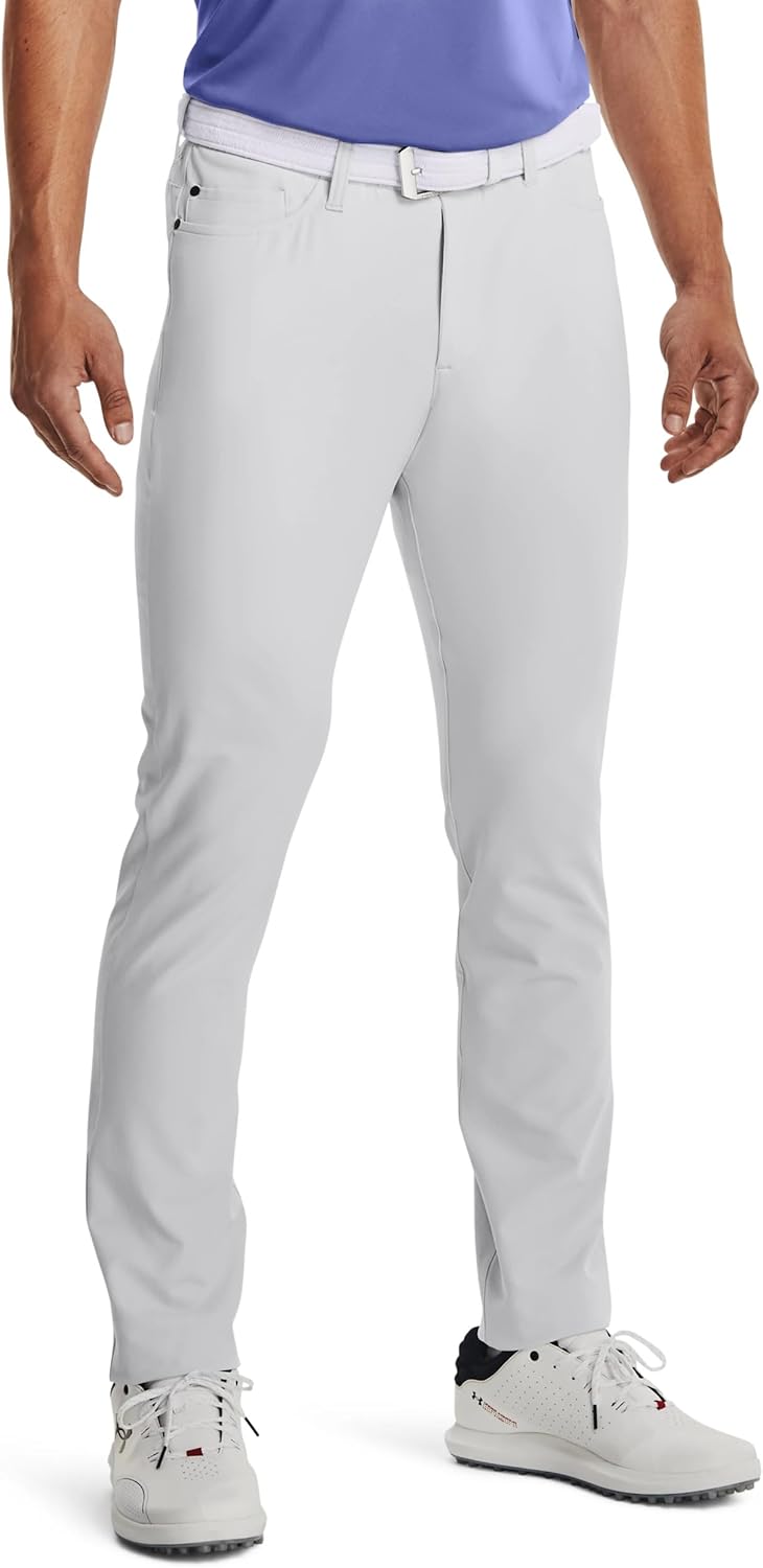 Брюки Under Armour Drive 5 Pocket, Halo Gray (014)/White
Брюки Under Armour Drive 5 Pocket, Halo Gray (014)/White