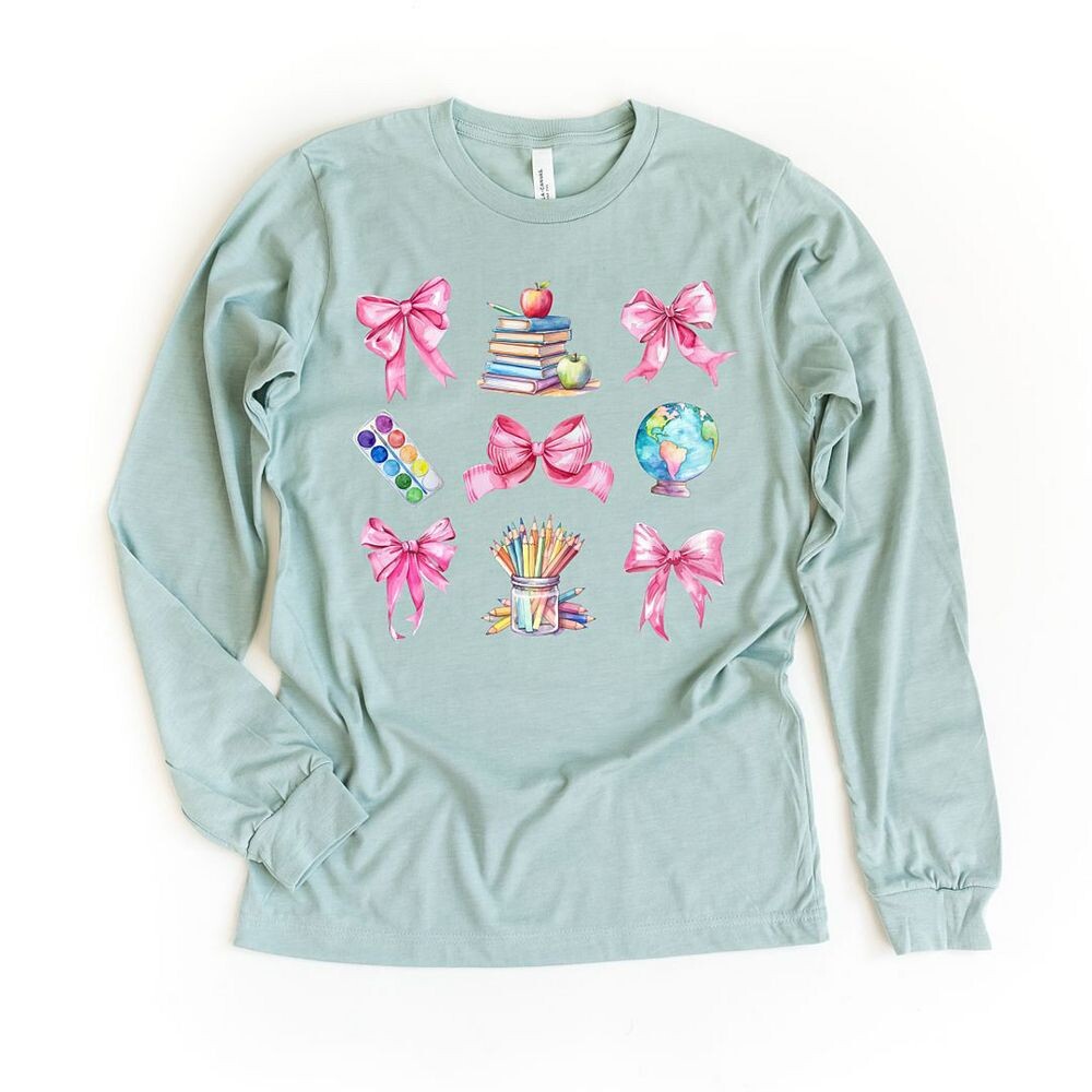 Футболка Coquette Pastel Teacher с длинными рукавами и рисунком-коллажем Simply Sage Market, цвет Seafoam
Футболка Coquette Pastel Teacher с длинными рукавами и рисунком-коллажем Simply Sage Market, цвет Seafoam