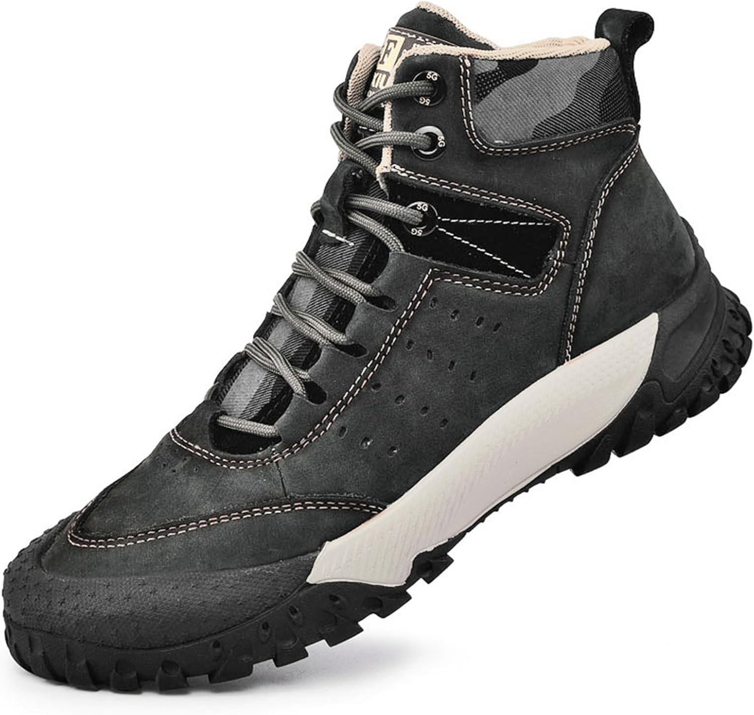 Мужские премиальные кожаные повседневные кроссовки Abborora для прогулок, походов и работы, зимние водонепроницаемые теплые снежные ботинки, серый
Мужские премиальные кожаные повседневные кроссовки Abborora для прогулок, походов и работы, зимние водонепроницаемые теплые снежные ботинки, серый