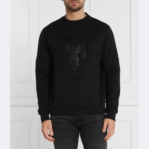 Толстовка обычного кроя с круглым вырезом Karl Lagerfeld, черный
Толстовка обычного кроя с круглым вырезом Karl Lagerfeld, черный