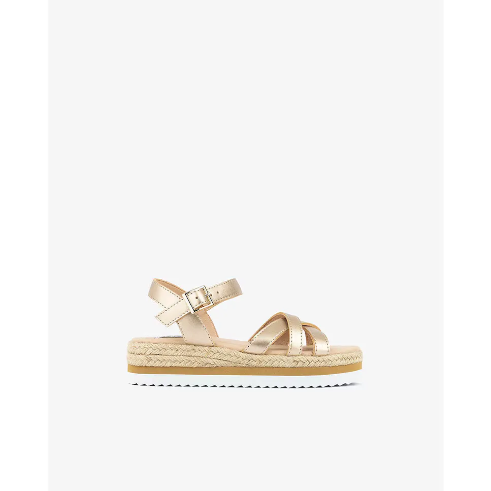 Сандалии для девочек золотистого цвета с ремешками Conguitos, золотой
Сандалии для девочек золотистого цвета с ремешками Conguitos, золотой