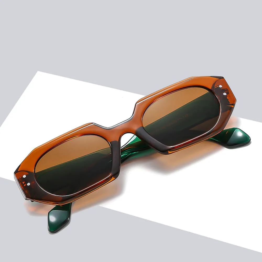 Универсальные солнцезащитные очки с контрастным цветом, ретро-стиль, асимметричная многоугольная форма, широкие дужки, защита от синего света, женские HHZZYVY, Grey
Универсальные солнцезащитные очки с контрастным цветом, ретро-стиль, асимметричная многоугольная форма, широкие дужки, защита от синего света, женские HHZZYVY, Grey