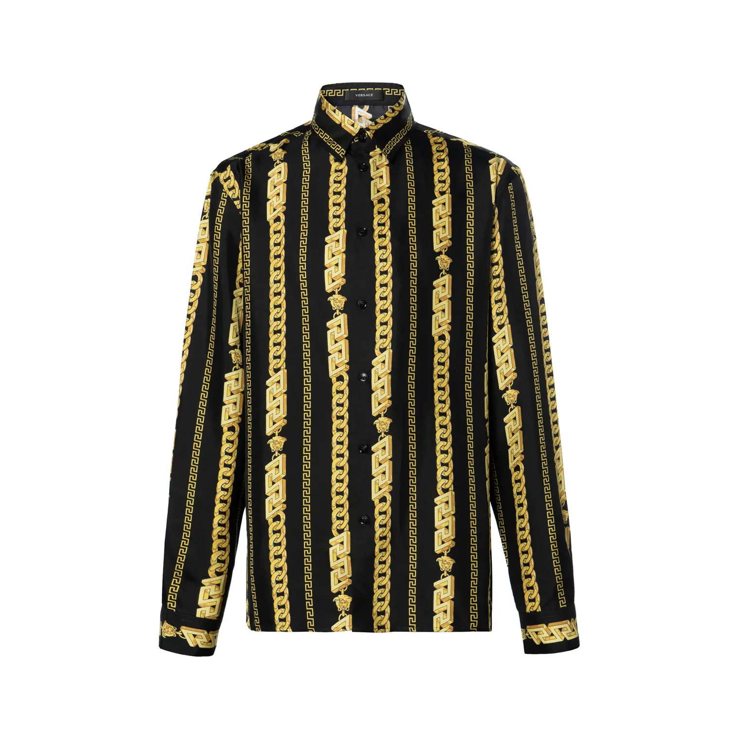 Рубашка с длинными рукавами Column Strip VERSACE, черный
Рубашка с длинными рукавами Column Strip VERSACE, черный