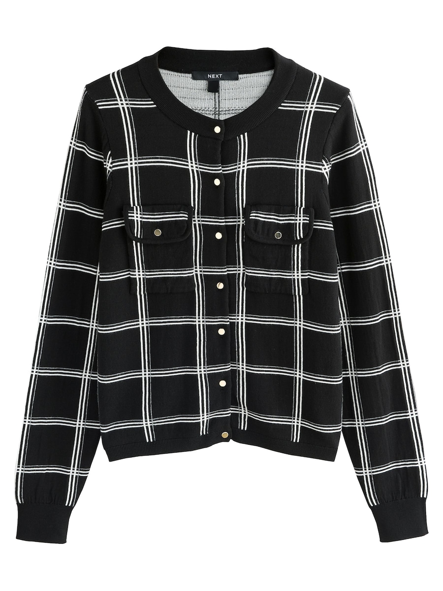 Вязаный кардиган Next, черный
Вязаный кардиган Next, черный