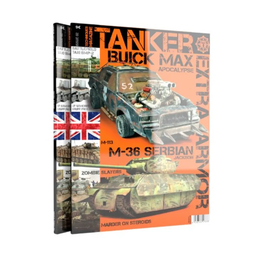 №2 «Дополнительная броня» (испанское издание), Tanker Technique Magazine (AK-Interactive)
№2 «Дополнительная броня» (испанское издание), Tanker Technique Magazine (AK-Interactive)