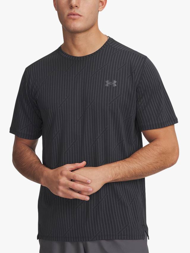 Мужская футболка Tech Vent Jacquard с коротким рукавом Under Armour, Black/Castlerock
Мужская футболка Tech Vent Jacquard с коротким рукавом Under Armour, Black/Castlerock