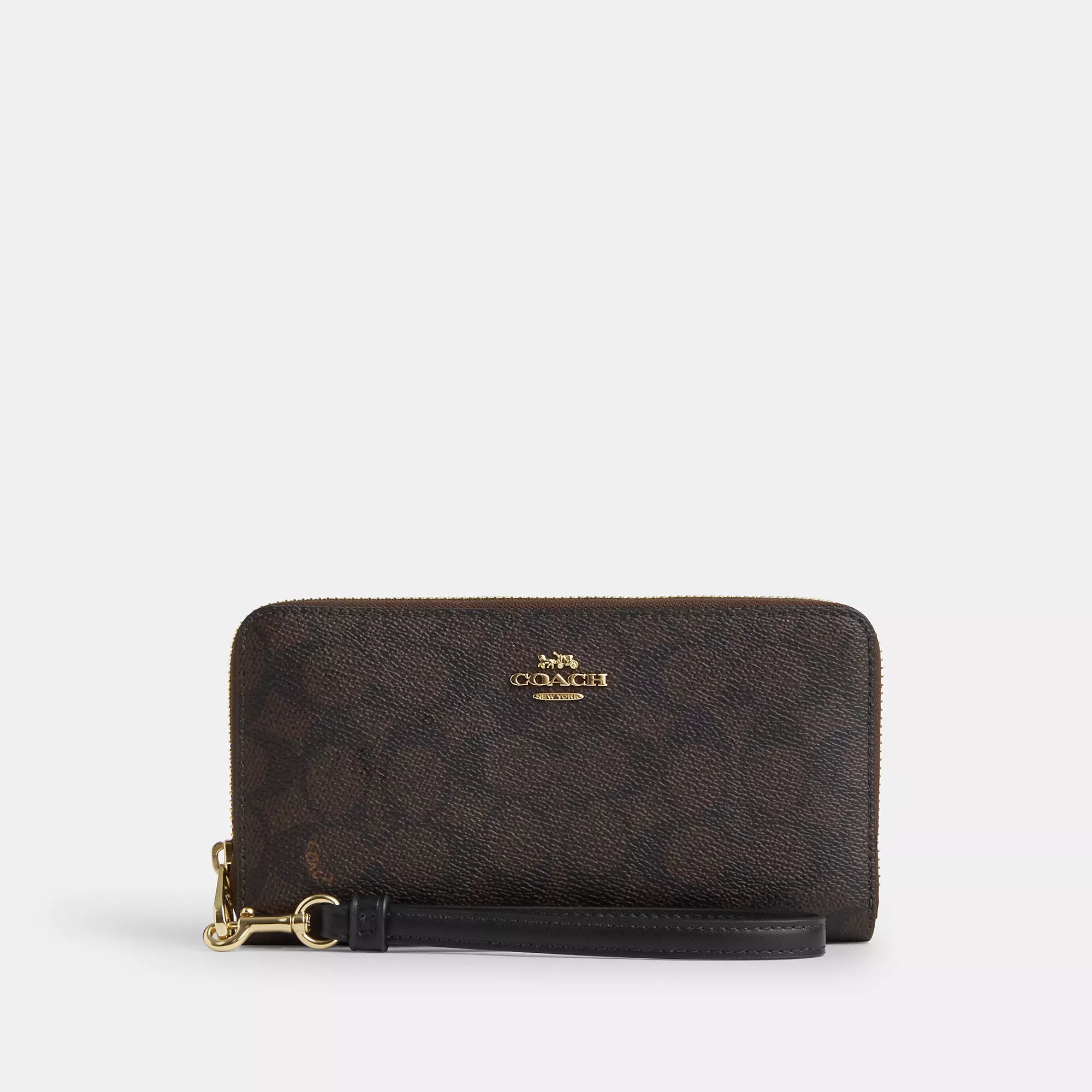 Длинный кошелек Coach Outlet на молнии из фирменной ткани, цвет gold/walnut/black
Длинный кошелек Coach Outlet на молнии из фирменной ткани, цвет gold/walnut/black