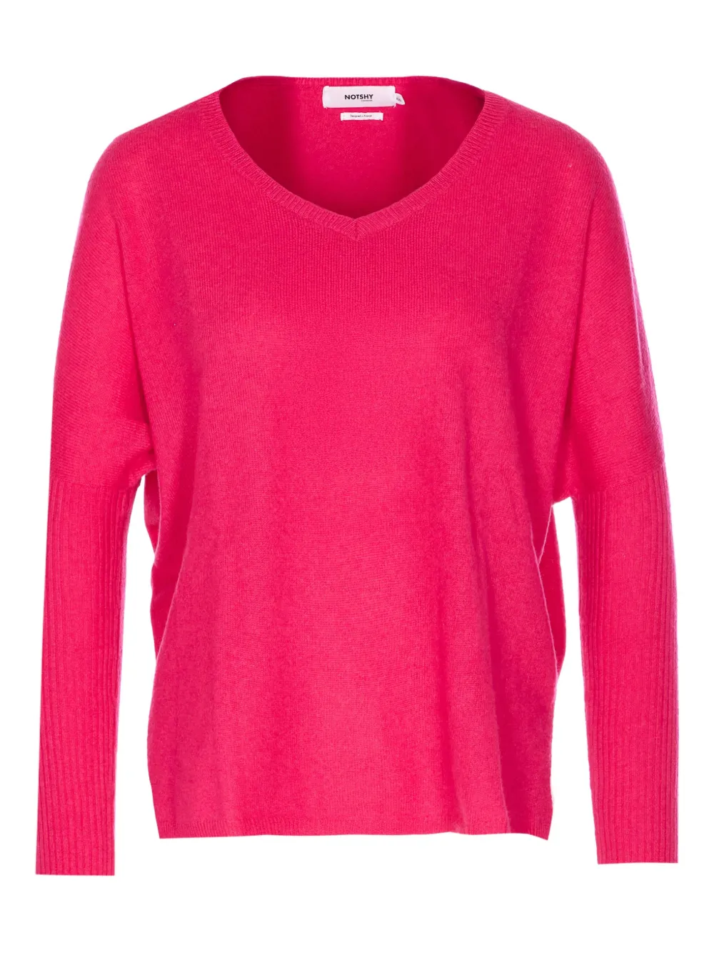 Кашемировый свитер с V-образным вырезом Not Shy, розовый
Кашемировый свитер с V-образным вырезом Not Shy, розовый